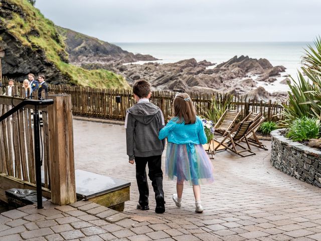 Steve and Hannah&apos;s Wedding in Ilfracombe, Devon 53