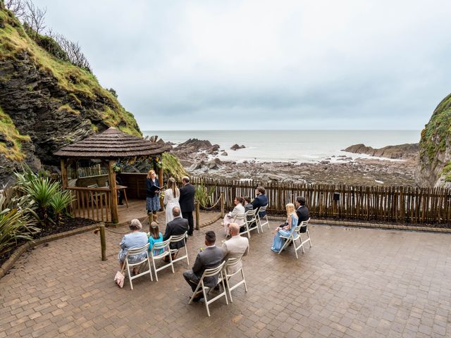 Steve and Hannah&apos;s Wedding in Ilfracombe, Devon 54