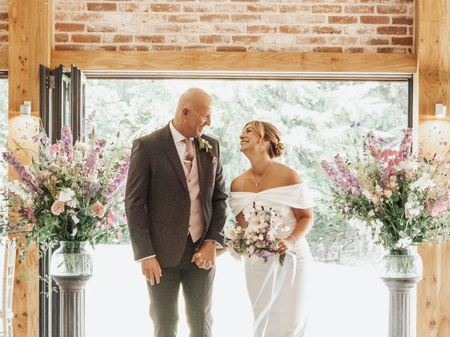 Jonathan and Chelsi's Wedding in Wasing, Berkshire 3