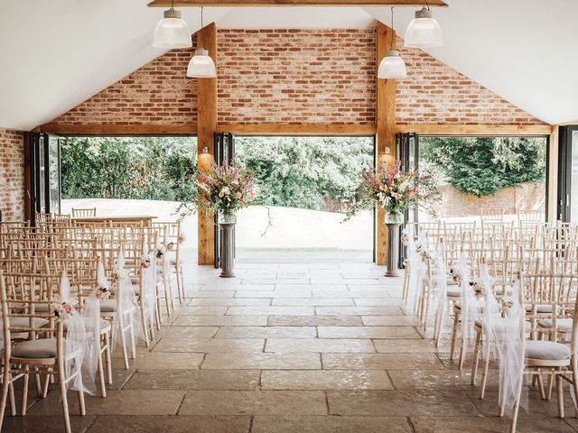 Jonathan and Chelsi's Wedding in Wasing, Berkshire 1