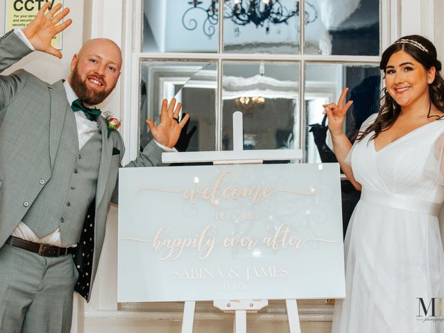 James and Sabina's Wedding in Wirral, Merseyside 8