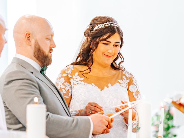 James and Sabina's Wedding in Wirral, Merseyside 11