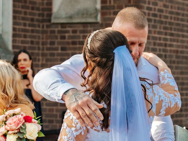 James and Sabina's Wedding in Wirral, Merseyside 12