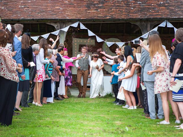 Simon and Flick&apos;s Wedding in Basingstoke, Hampshire 14