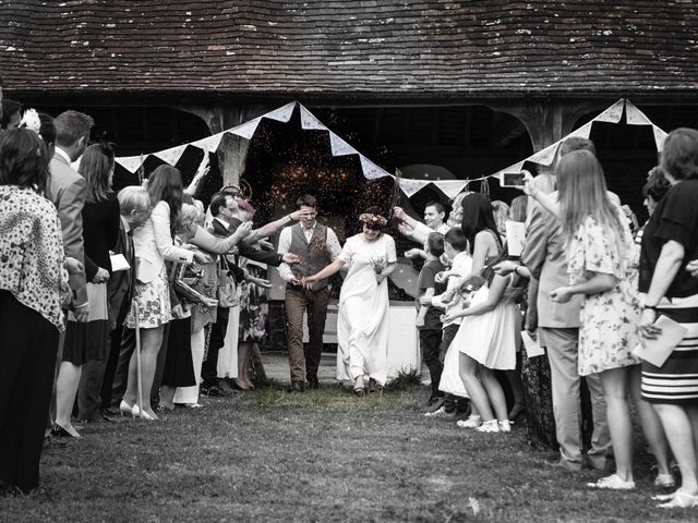 Simon and Flick&apos;s Wedding in Basingstoke, Hampshire 16