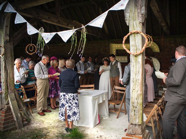 Simon and Flick&apos;s Wedding in Basingstoke, Hampshire 22