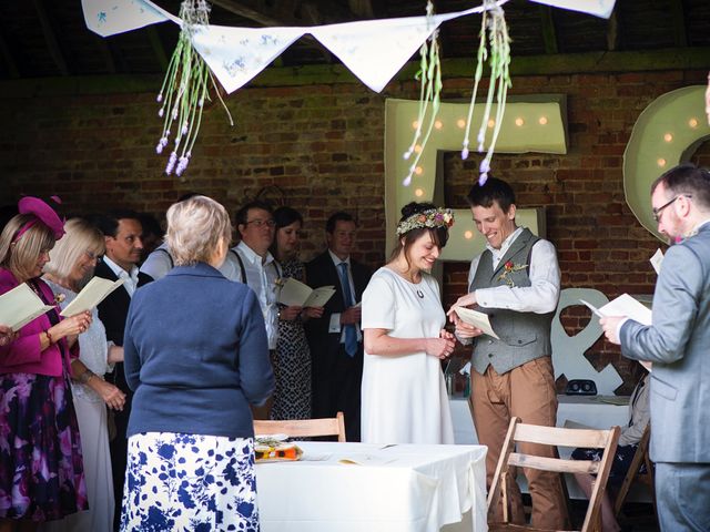 Simon and Flick&apos;s Wedding in Basingstoke, Hampshire 32