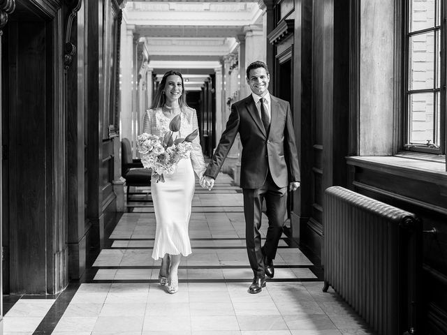 Joao and Charlotta&apos;s Wedding in Central London, South West London 12