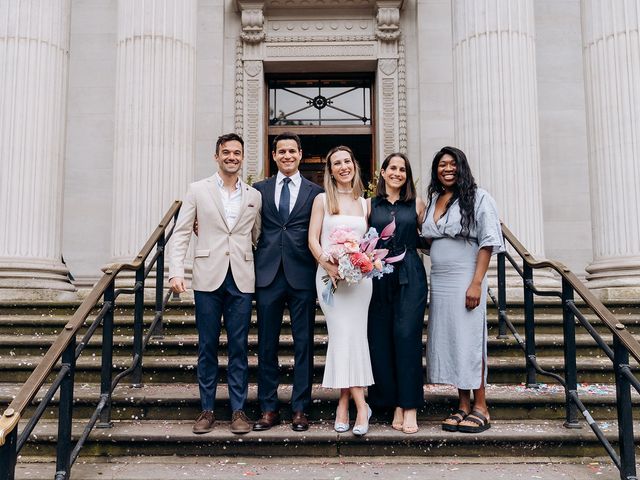 Joao and Charlotta&apos;s Wedding in Central London, South West London 134