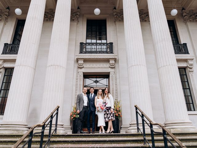 Joao and Charlotta&apos;s Wedding in Central London, South West London 136