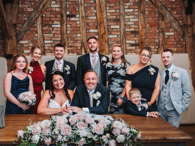 Shirley and Allan's Wedding in Staploe, Cambridgeshire 9