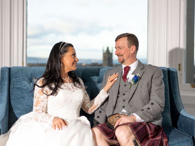 Carol and Barry&apos;s Wedding in Edinburgh, Lothian &amp; Borders 29