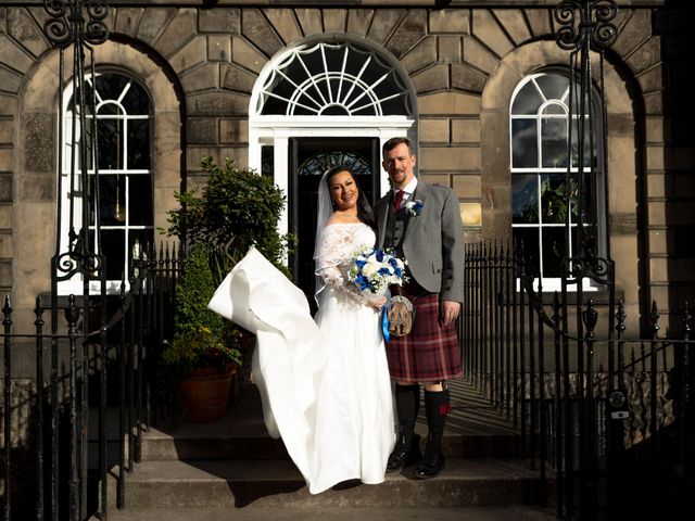 Carol and Barry&apos;s Wedding in Edinburgh, Lothian &amp; Borders 372