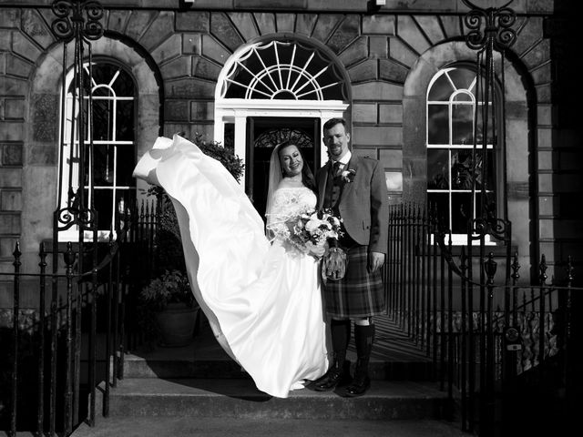 Carol and Barry&apos;s Wedding in Edinburgh, Lothian &amp; Borders 373