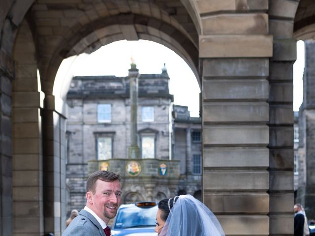 Carol and Barry&apos;s Wedding in Edinburgh, Lothian &amp; Borders 436