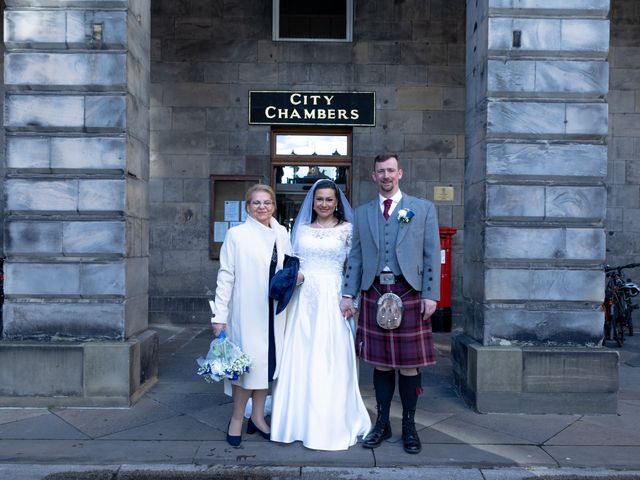 Carol and Barry&apos;s Wedding in Edinburgh, Lothian &amp; Borders 444