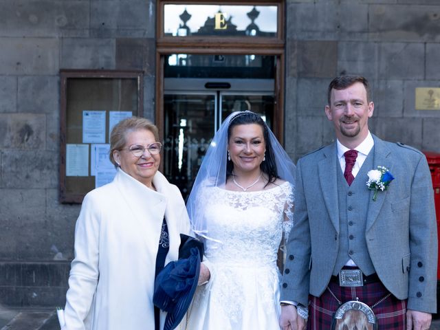 Carol and Barry&apos;s Wedding in Edinburgh, Lothian &amp; Borders 446
