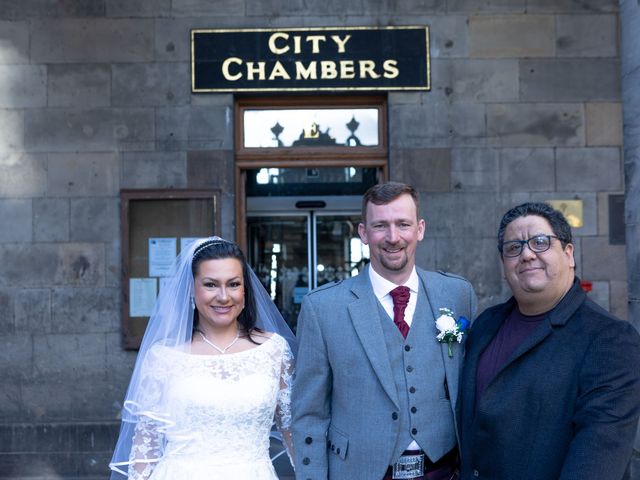 Carol and Barry&apos;s Wedding in Edinburgh, Lothian &amp; Borders 447