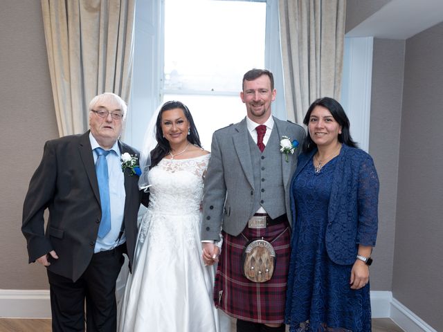 Carol and Barry&apos;s Wedding in Edinburgh, Lothian &amp; Borders 528