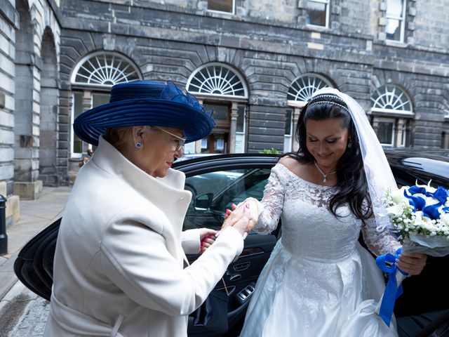 Carol and Barry&apos;s Wedding in Edinburgh, Lothian &amp; Borders 714