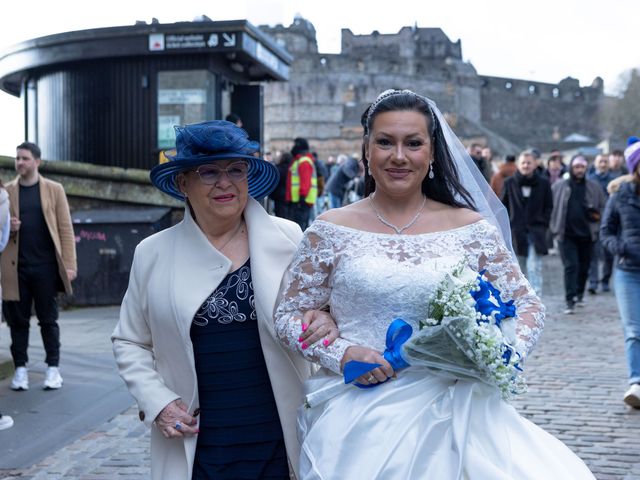 Carol and Barry&apos;s Wedding in Edinburgh, Lothian &amp; Borders 722