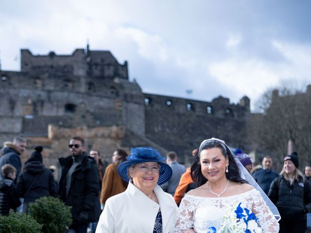 Carol and Barry&apos;s Wedding in Edinburgh, Lothian &amp; Borders 723