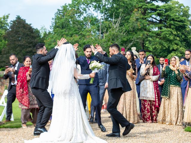 Alhasan and Natasha&apos;s Wedding in Hatfield, Hertfordshire 42