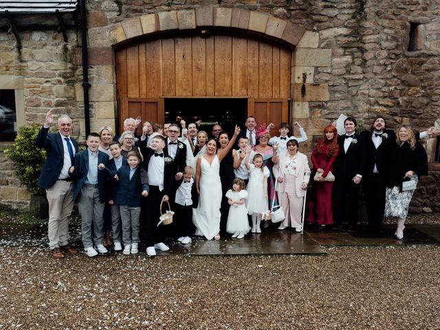 Adam and Natalie's Wedding in Clitheroe, Lancashire 16