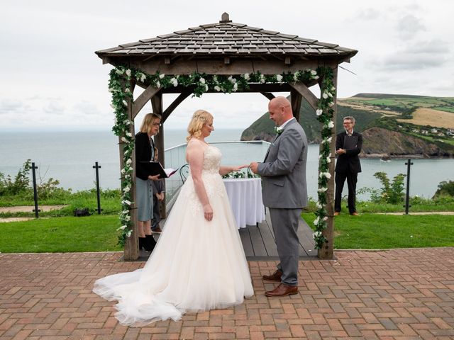 Lee and Gemma's Wedding in Ilfracombe, Devon 42