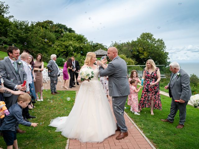 Lee and Gemma's Wedding in Ilfracombe, Devon 48