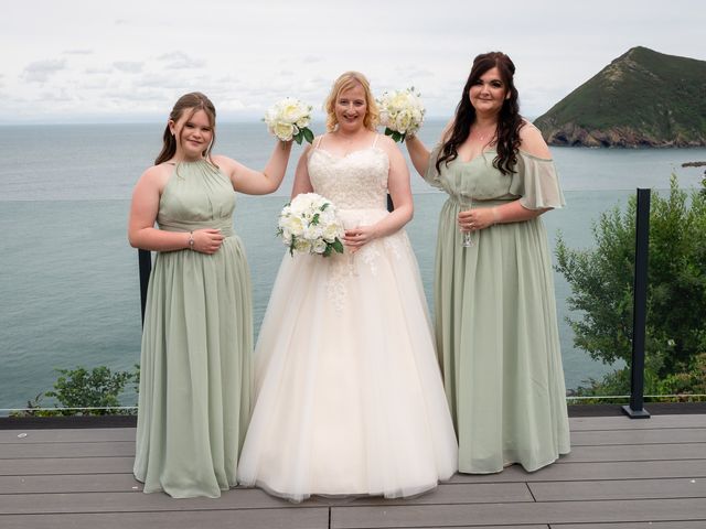 Lee and Gemma's Wedding in Ilfracombe, Devon 49
