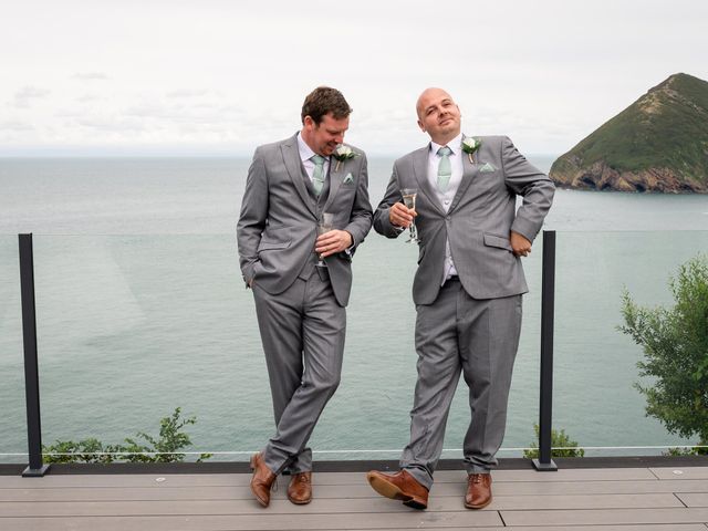 Lee and Gemma's Wedding in Ilfracombe, Devon 50