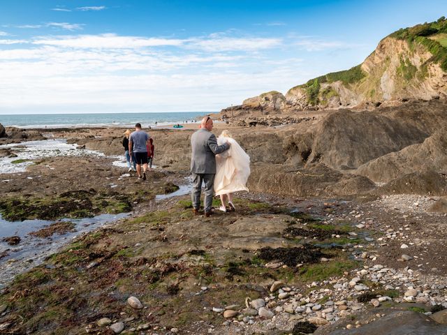 Lee and Gemma's Wedding in Ilfracombe, Devon 57