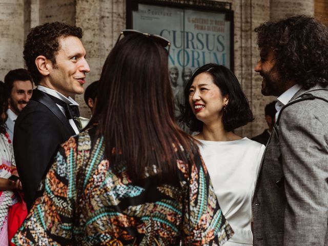John and Kanae's Wedding in Rome, Rome 17