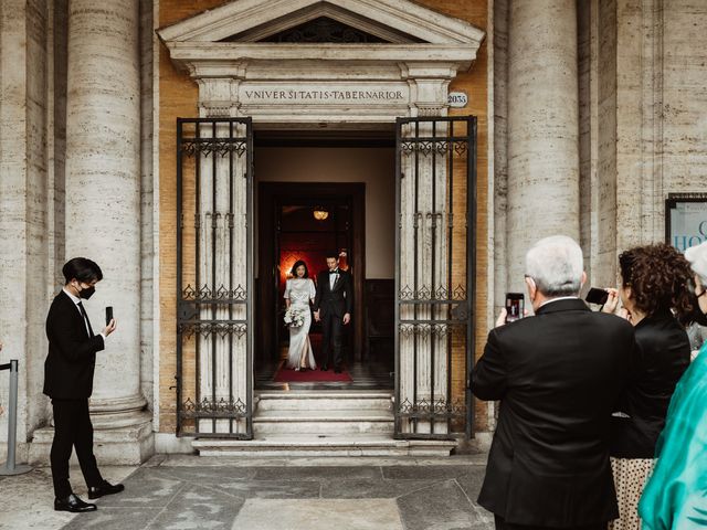John and Kanae's Wedding in Rome, Rome 41