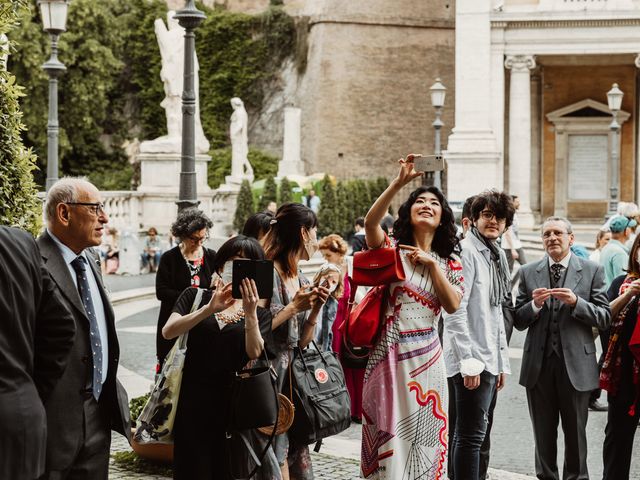 John and Kanae's Wedding in Rome, Rome 45
