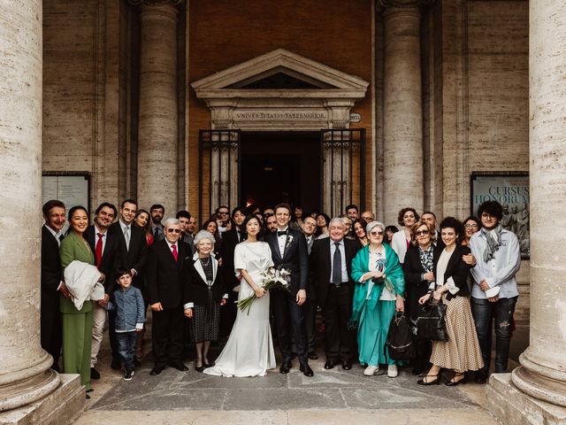 John and Kanae's Wedding in Rome, Rome 46