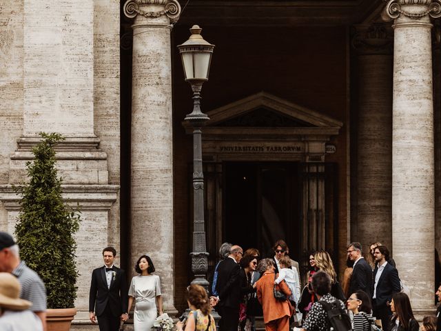 John and Kanae's Wedding in Rome, Rome 50