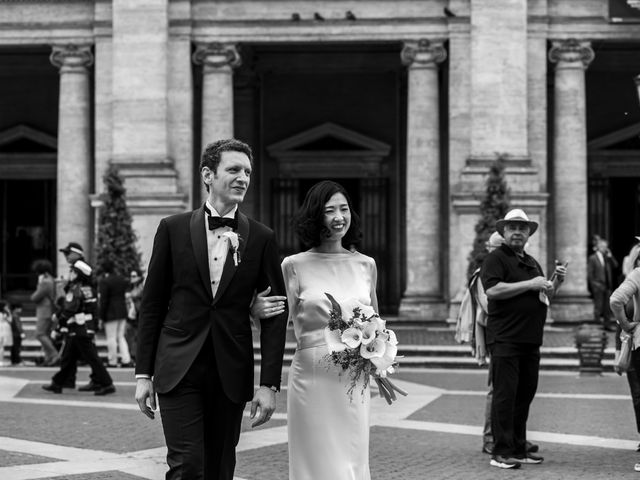 John and Kanae's Wedding in Rome, Rome 52
