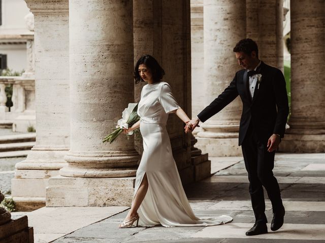 John and Kanae's Wedding in Rome, Rome 58