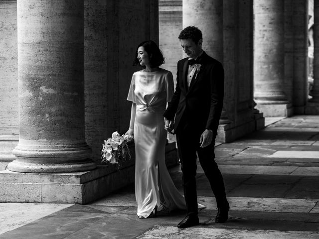 John and Kanae's Wedding in Rome, Rome 59