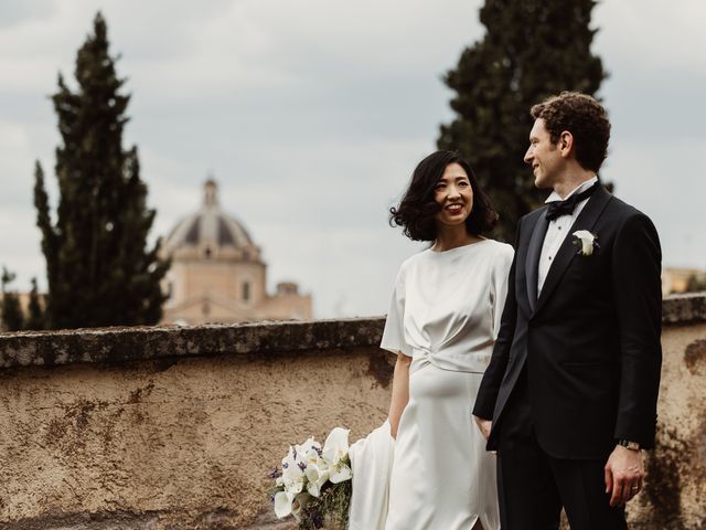 John and Kanae's Wedding in Rome, Rome 64
