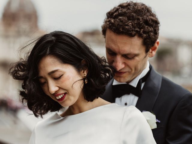 John and Kanae's Wedding in Rome, Rome 70