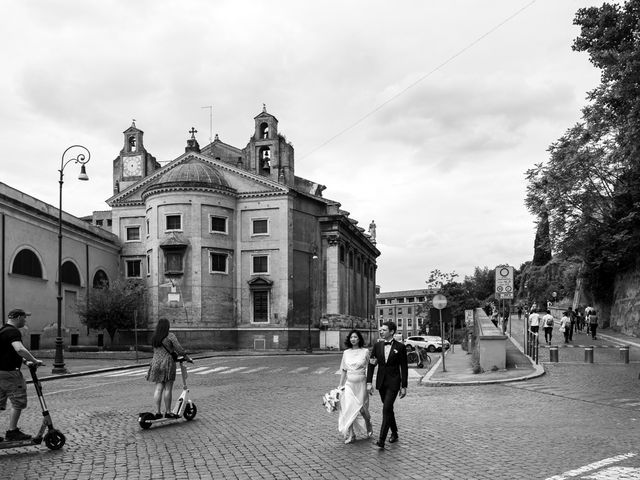 John and Kanae's Wedding in Rome, Rome 71