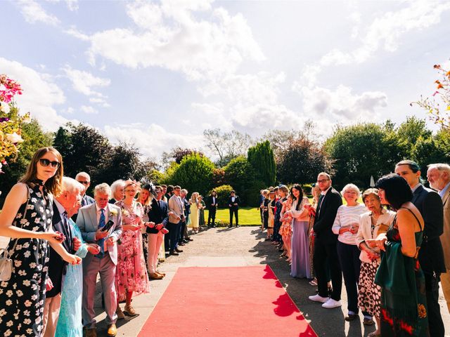 George and Cherie&apos;s Wedding in Hemswell Cliff, Lincolnshire 54