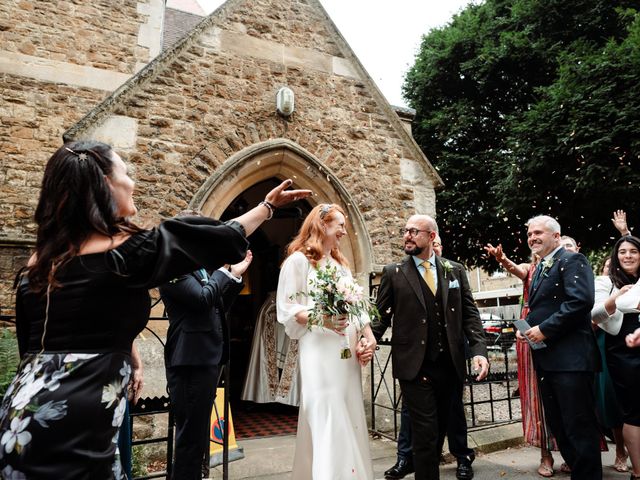 Lucy and Steve&apos;s Wedding in Putney, South West London 46