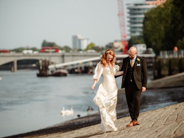 Lucy and Steve&apos;s Wedding in Putney, South West London 68