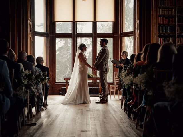 Jenny and James&apos;s Wedding in Westonbirt, Gloucestershire 12
