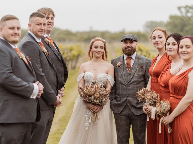 Charlotte and Charlie&apos;s Wedding in Wickham, Hampshire 74