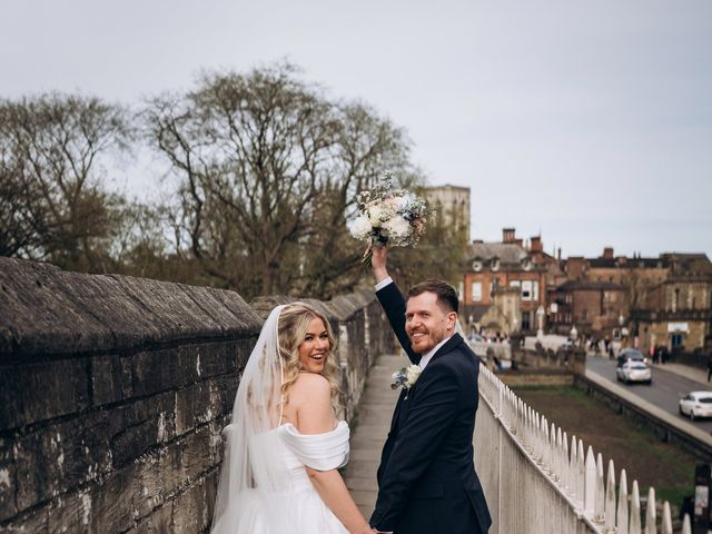 Daniel and Abigail's Wedding in York, North Yorkshire 39